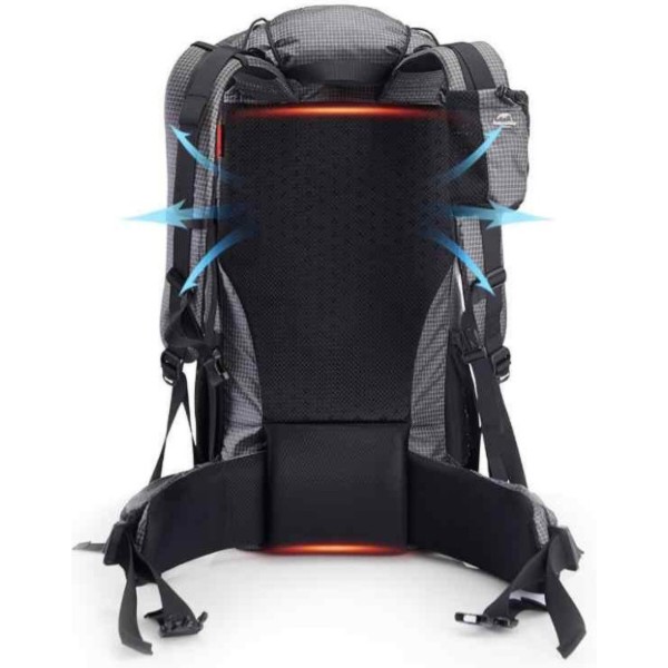 Фото - Туристичний рюкзак Naturehike Rock NH20BB113 40+5 л (6927595765401)